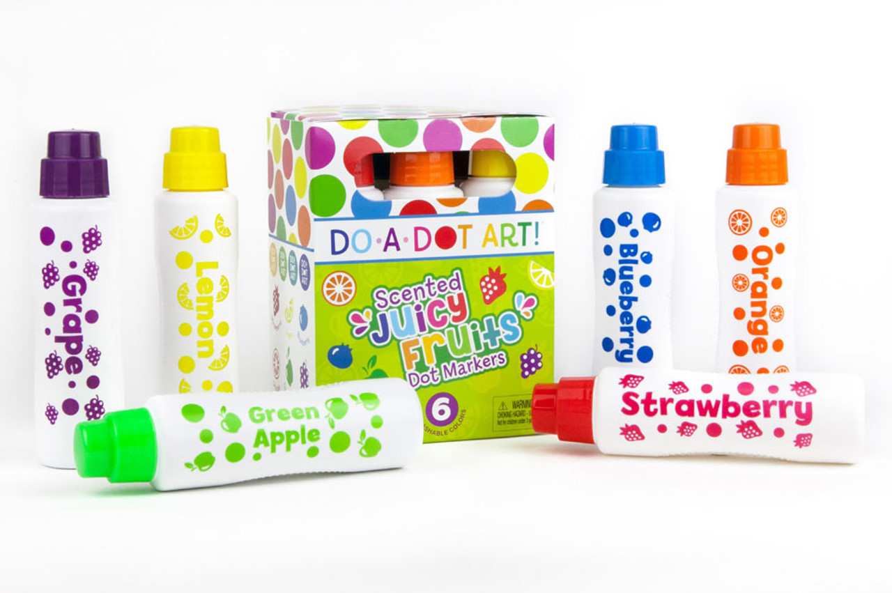 Do-A-Dot Juicy Fruits Scented Markers 2