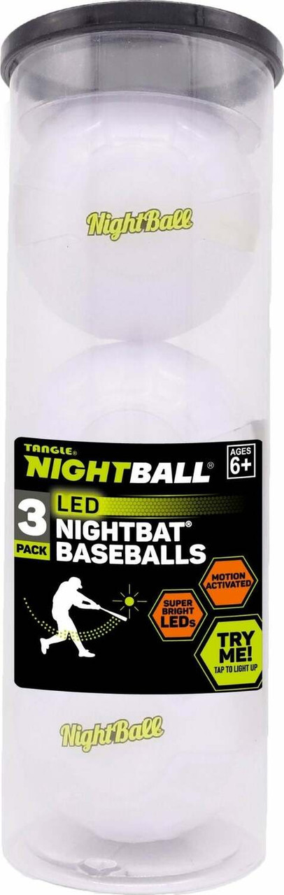 Tangle NightBall Baseballs (3pk) 2