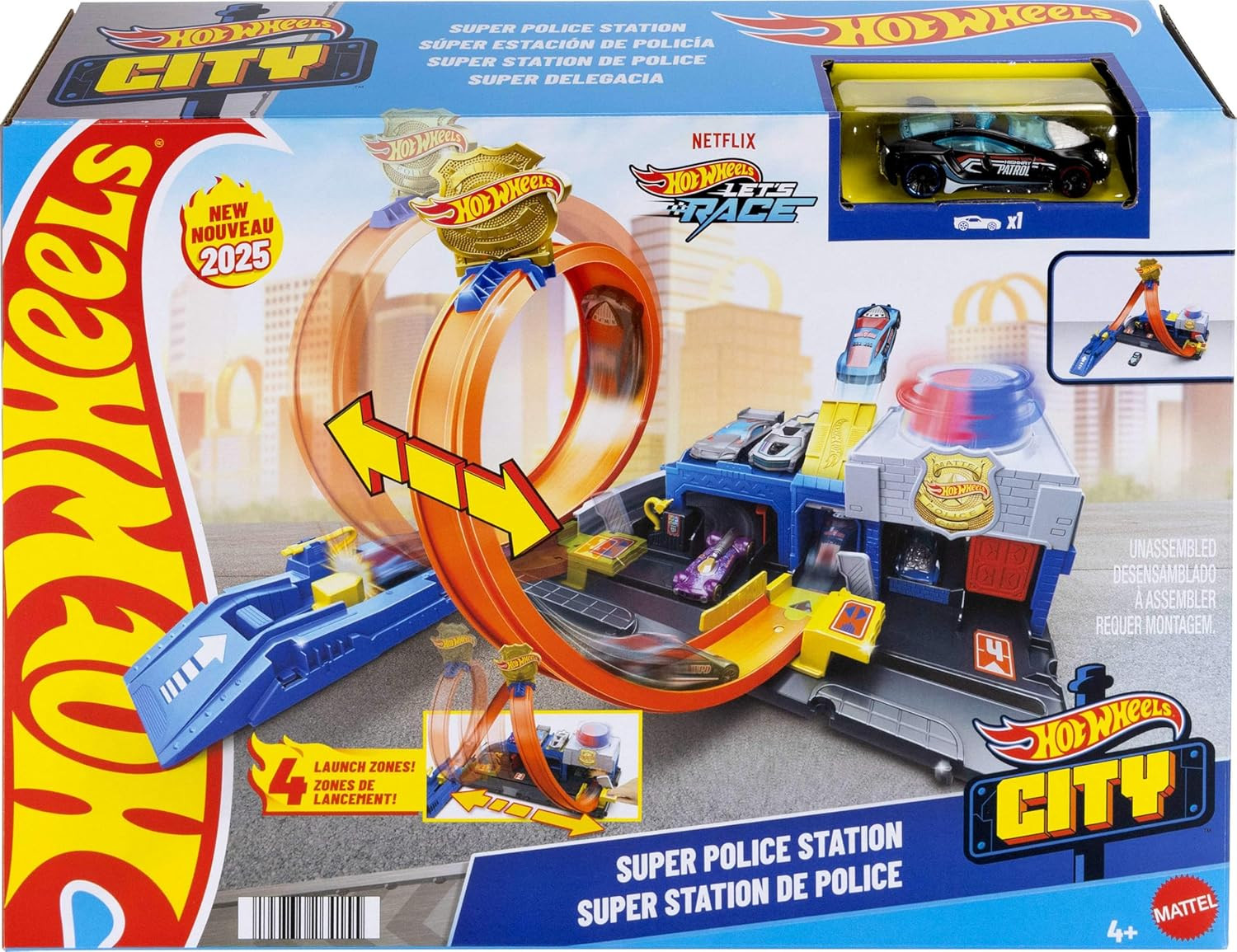 Hot Wheels Super Police Station - PlayMatters Toys