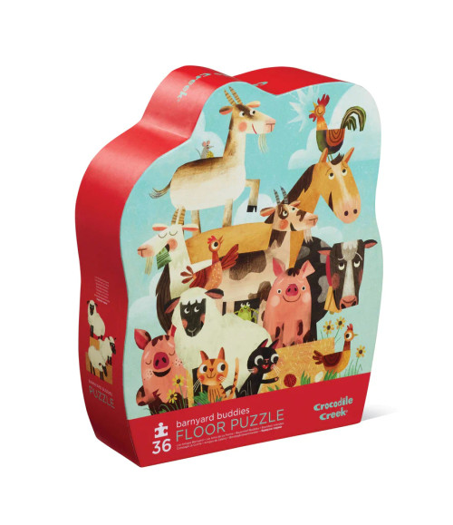 36-Pc Shaped Box Barnyard Buddies