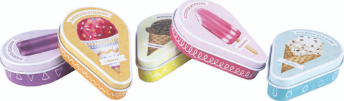 Ice Cream Truck Sticker Tins (assorted) 1