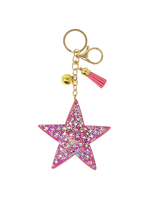 Star Jewelled Bag Charm