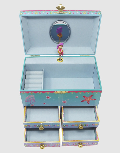 Shimmering Mermaid Medium Musical Jewellery Box