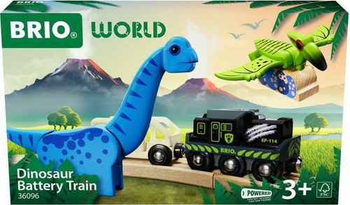 BRIO World – 36096 Dinosaur Battery Train 1