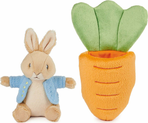 Peter Rabbit With Carrot Plush, 7 In 2