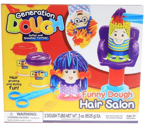 Funny Dough Hair Salon Kit