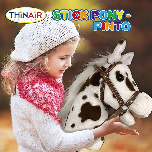 Pinto Stick Horse