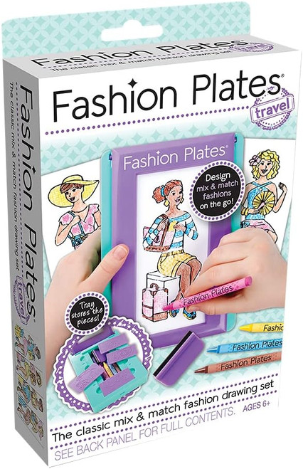 Fashion Plates Travel Set