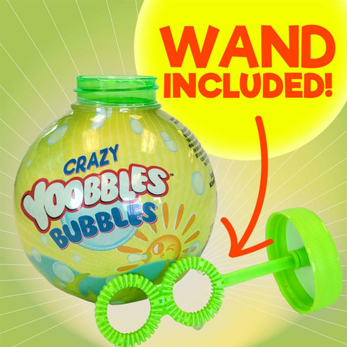 Crazy Yoobles Bubbles 8.5 Oz Bottle