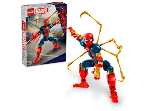 Iron Spiderman Construction Figure