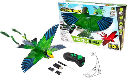 Green Parrot Go Go Bird