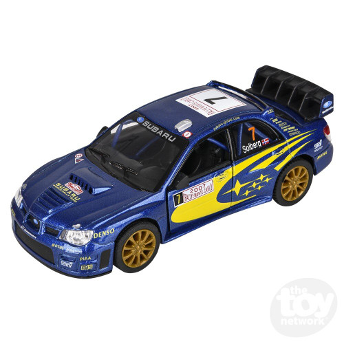 5 Inch Diecast Pull Back Subaru Impreza Wrc 2007