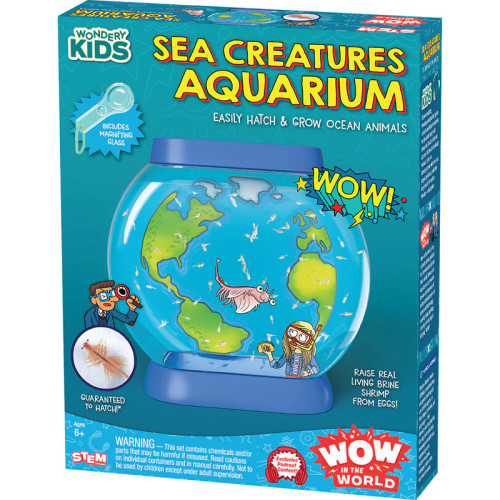 趣味・スポーツ・実用 NATURE AQUARIUM WORLD Wow In The World: Sea Creatures Aquarium - PlayMatters Toys