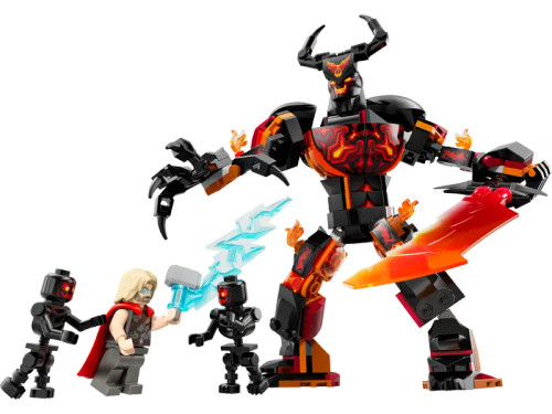 Thor Vs Surtur Construction Figure
