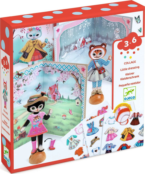 Little Wardrobe Collage Craft Kit 1