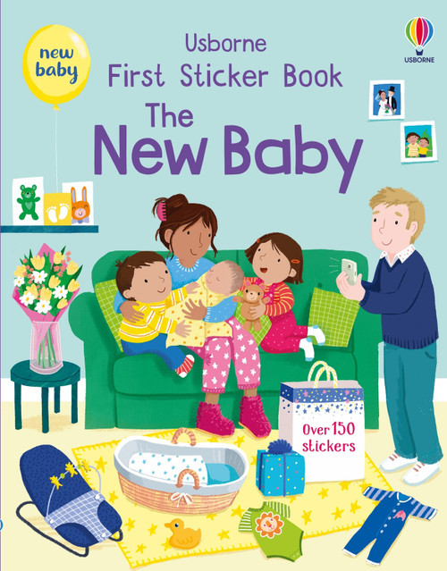 First Sticker Book The New Baby 1