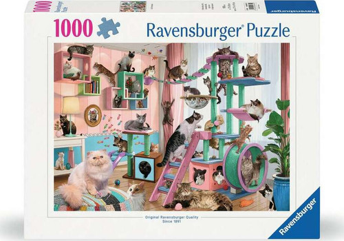 Cat Tree Heaven (1000 Piece Puzzle) 1