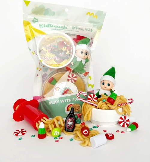 Elf Breakfast (Maple Syrup) KidDough Play Kit 2