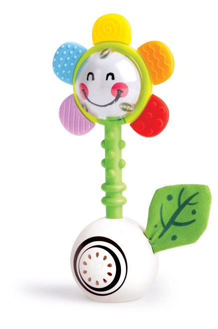 Shake And Sparkle Flower Rattle