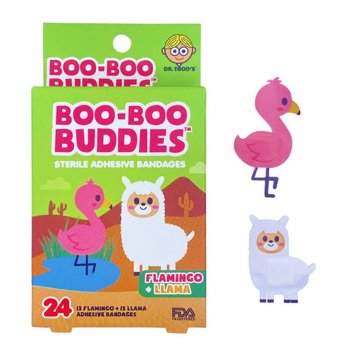 Flamingo And Lllama Bandages