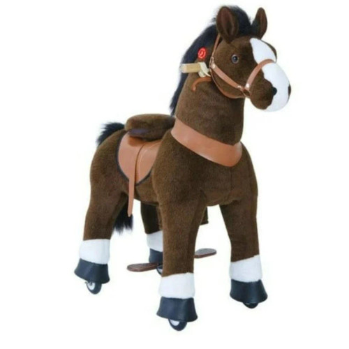 Giddy Up N Go Small Light Brown Pony