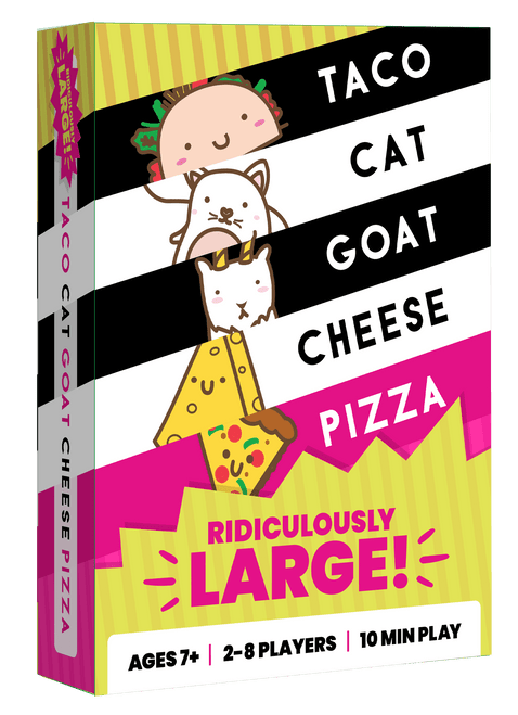 Ridiculously Large Taco Cat Goat Cheese Pizza