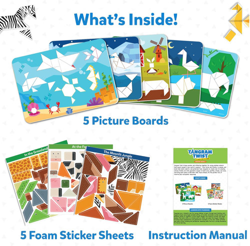 Tangram Twist Animals