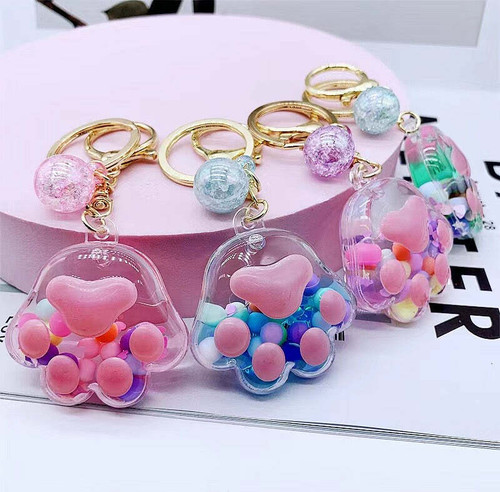 Paws Floaty Key Charm  1 Paws Floaty Key Charm  1