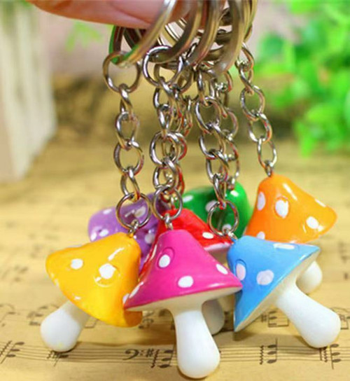 Mushroom Key Charm (assorted) 2