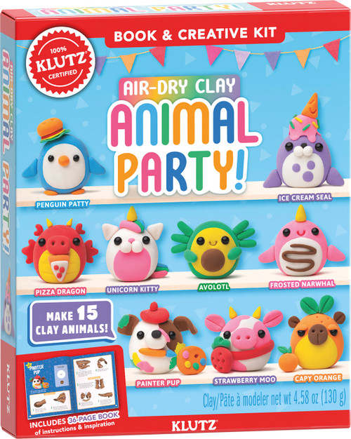 KLUTZ Air-Dry Clay Animal Party! 1