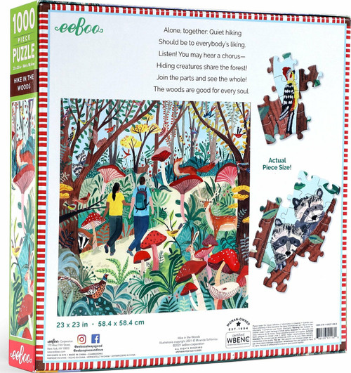 Hike In The Woods 1000 Piece Puzzle 1