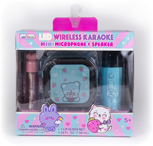 LED Wireless Karaoke Mini Microphone & Speaker 1