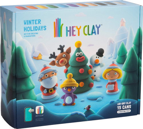 Hey Clay Winter Holidays Set  1