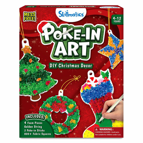 Christmas Poke Art