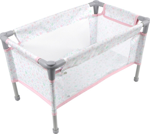 Berenguer Boutique Folding Doll Crib with Travel Bag 2