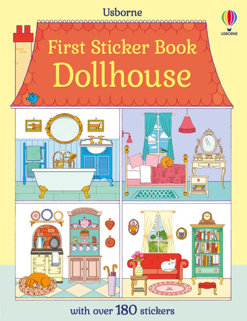 First Sticker Book Dollhouse 1