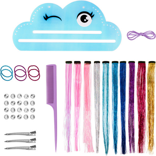 Shimmer & Style Tinsel Hair Styling Kit 2