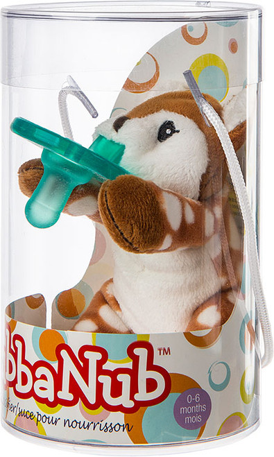 Amber Fawn WubbaNub Pacifier - 6\" 2