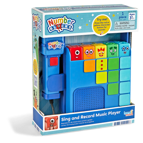 Numberblocks Sing And Record Music Player