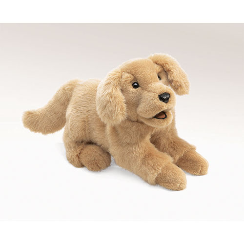 Golden Retriever Puppy Hand Puppet 2