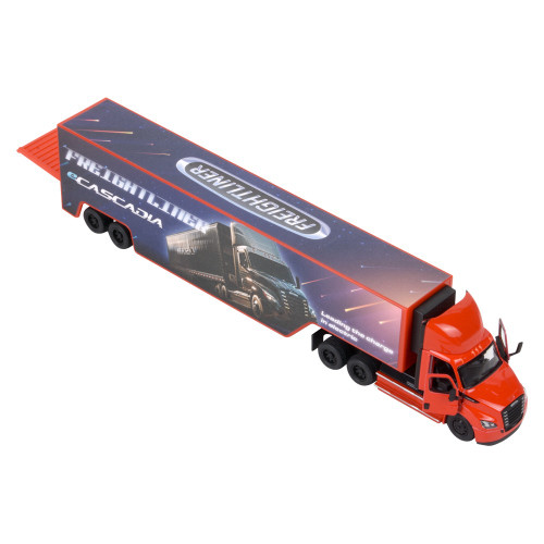 Freightliner Ecascadia With Container Die Cast