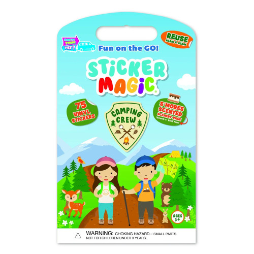 Camping Crew Sticker Magic