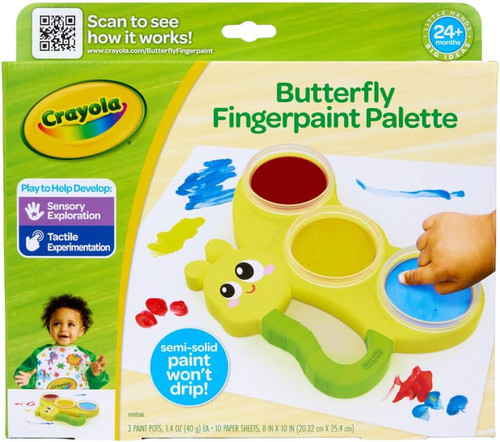 Butterfly Fingerpaint Palette