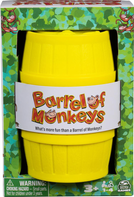 Barrel of Monkeys Retro Yellow Container 1