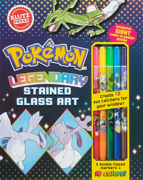 Pokemon Stained Glass Art - PlayMatters Toys