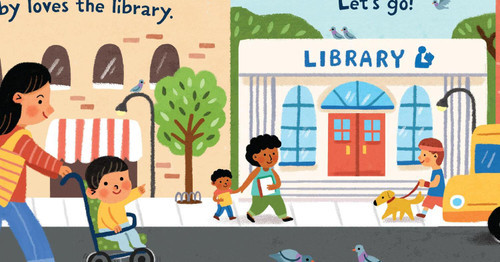 Indestructibles Baby Loves the Library (English) 1
