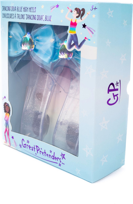 Dancing Diva Blue High Heels 1