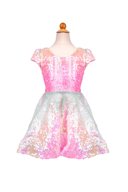 Sorbet Swirl Skater Dress Size 5-6