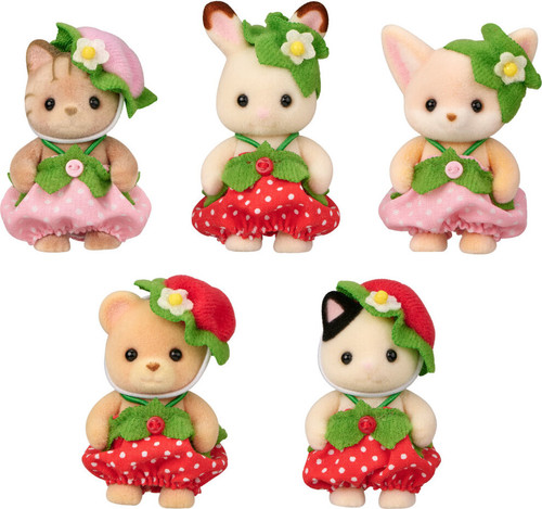 Calico Critters Cutie Collectibles -Very Berry Babies- 1