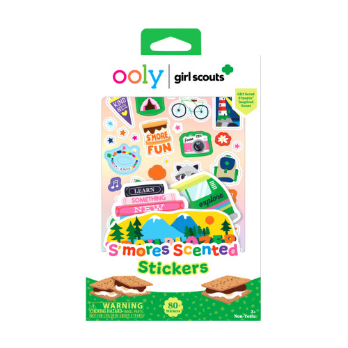 Girl Scouts Smores Scented Stickers